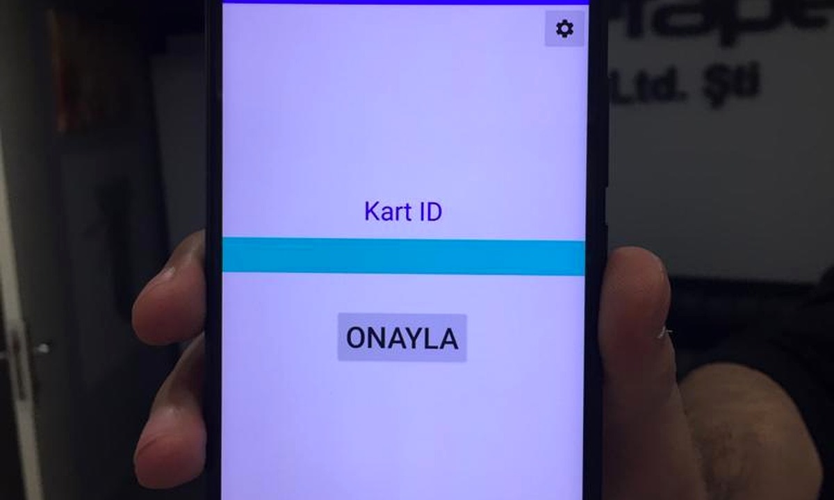 QR Kod Okuyucu PDKS (E-PDYS Mobil) Mobil Görünümü